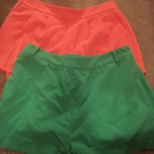 2 dress shorts new